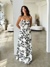 Bardot Floral Maxi Dress - Stitch And Feather