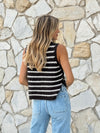 Better Days Knit Tank in Mocha - Stitch And Feather