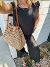 Lanai Top in Black - Stitch And Feather