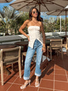 Miss Me Tube Top - Stitch And Feather