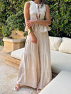 Dazed Tiered Wide Leg Pants - Stitch And Feather