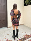 Pretty in Paisley Mini Dress - Stitch And Feather