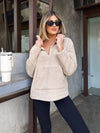 West Coast Sherpa Jacket in Natural - Stitch And Feather