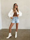 Maddie Embroidered Bomber Jacket