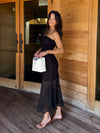 Eunice Knit Strapless Dress - Stitch And Feather