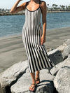 Blair Stripe Knit Midi Dress - Final Sale - Stitch And Feather