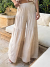 Dazed Tiered Wide Leg Pants - Stitch And Feather