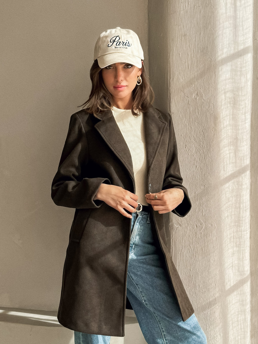 Double Shot Coat in Espresso