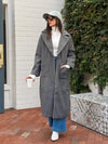 One and Only Coat in Charcoal - Stitch And Feather