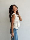 Dulce Lace Babydoll Top - Stitch And Feather