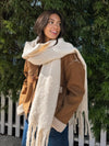 Juno Scarf in Ivory