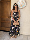 Mirage Maxi Dress in Black - Stitch And Feather