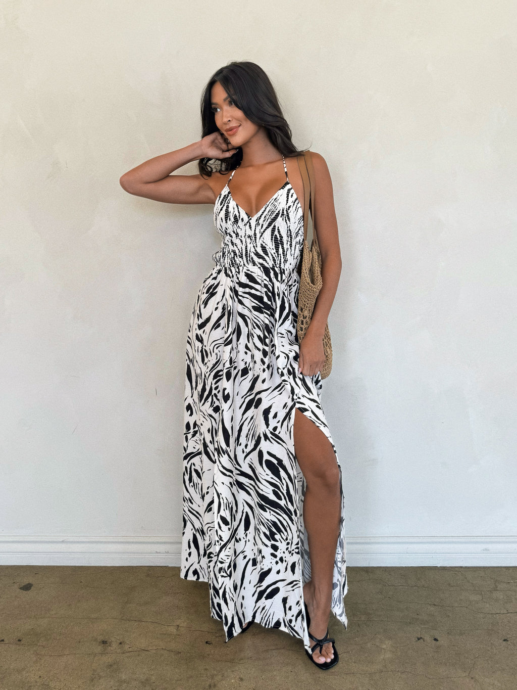 Alice Halter Maxi Dress - Stitch And Feather