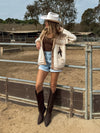 Sawyer Oversized Knit Cardigan - Stitch And Feather