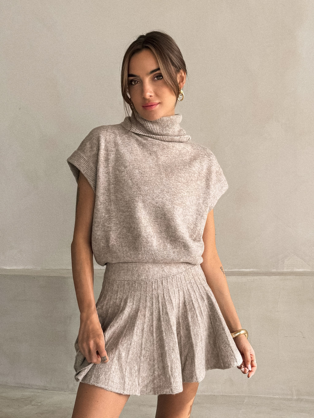 Bria Turtleneck Knit Top