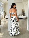 Bardot Floral Maxi Dress - Stitch And Feather