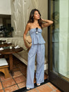Riviera Stripe Tube Top - Stitch And Feather