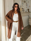 Harvest Knit Cardigan in Chestnut