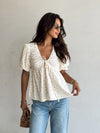 La Vie En Rose Top - Stitch And Feather