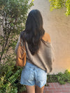 Aria Ribbed Sweater in Olive - Stitch And Feather