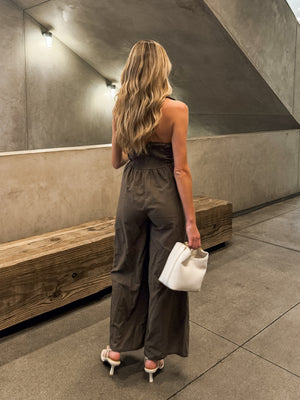 Lenore Halter Jumpsuit - Stitch And Feather