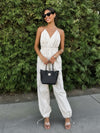 All About Confidence Cargo Jumpsuit - Final Sale - Stitch And Feather