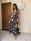 Mirage Maxi Dress in Black - Stitch And Feather