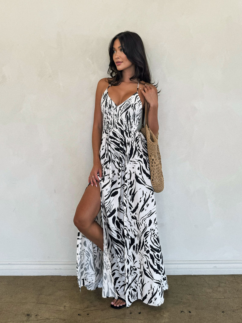 Alice Halter Maxi Dress - Stitch And Feather