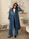 Easton Denim Trench Coat