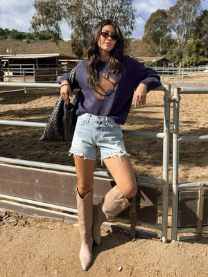 Horse Knit Sweater - Stitch And Feather