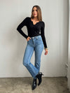 Highland Crop Flare Jeans