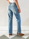 90's Stretch Straight Jeans - Stitch And Feather