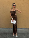 Espresso Dreams Midi Dress - Stitch And Feather