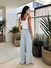 Pacific Denim Wide Leg Pants