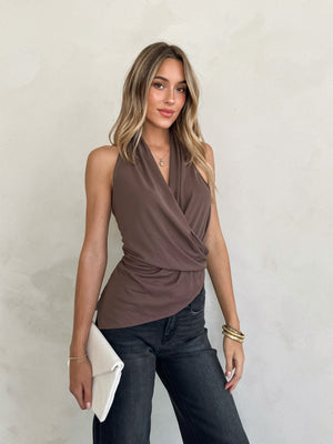 Yuna Asymmetrical Halter Top