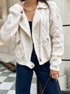 Love Me Not Knit Moto Jacket - Stitch And Feather