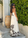 Missed Flights Floral Midi Dress - Stitch And Feather