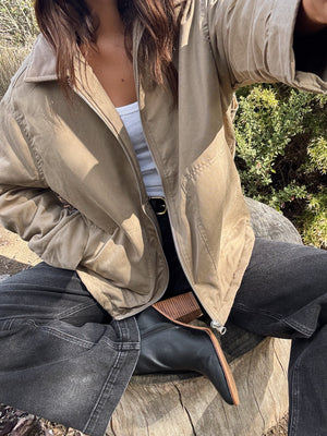 Puffer Barn Jacket - Stitch And Feather