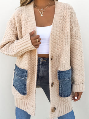 New Beginnings Knit Cardigan - Stitch And Feather