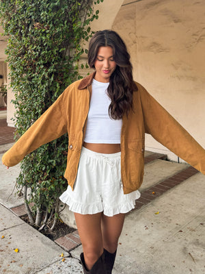 Kenni Oversized Barn Jacket - Stitch And Feather