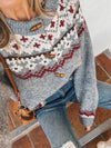 Josephine Knit Sweater in Grey - Stitch And Feather