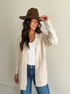 Leona Braided Knit Cardigan