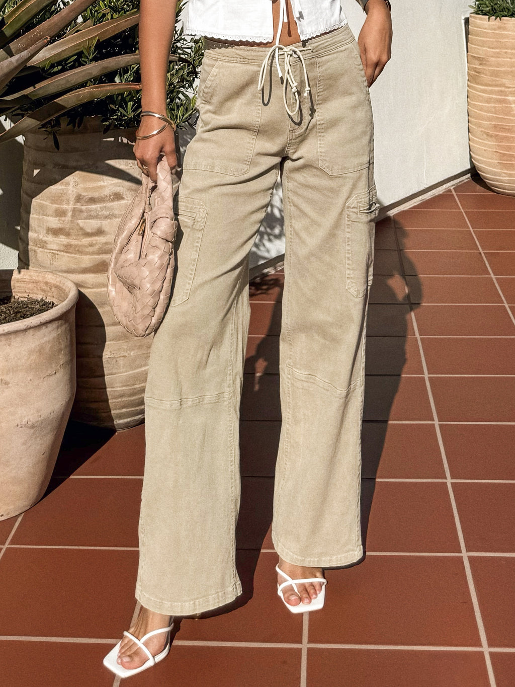 Sorrento Cargo Pants in Hazelnut