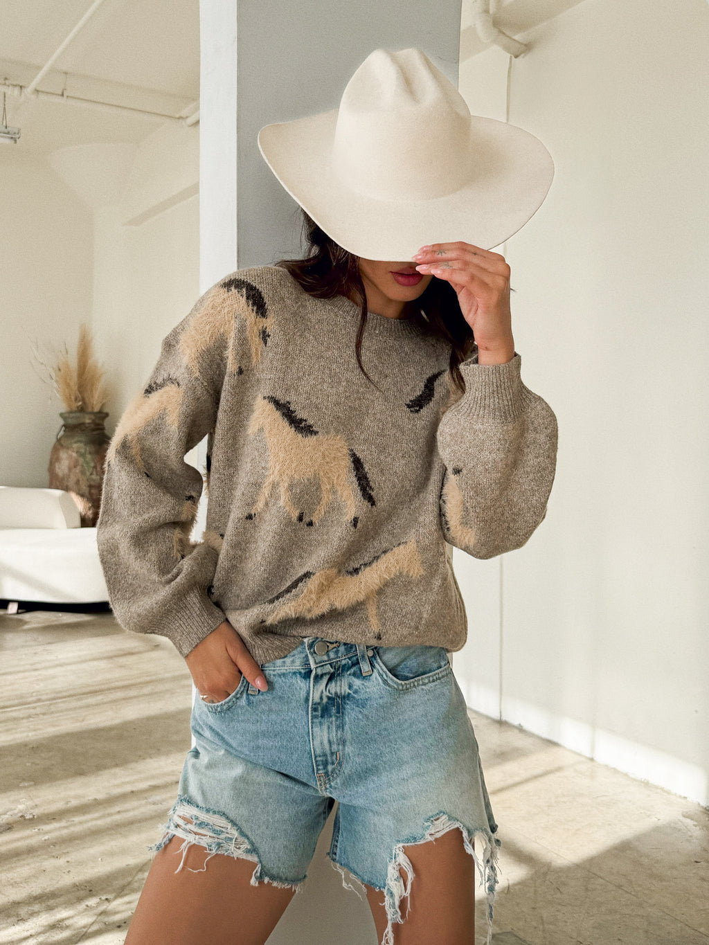 Country Roads Knit Sweater