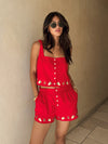 Hot Spell Embroidered Shorts