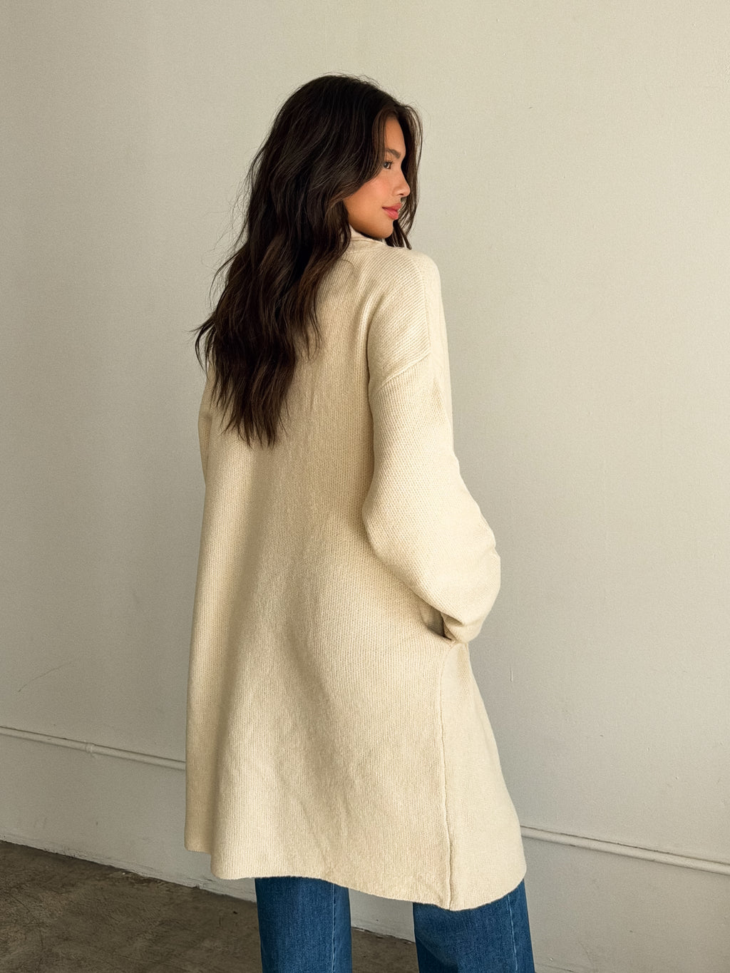 Harvest Knit Cardigan in Alpaca