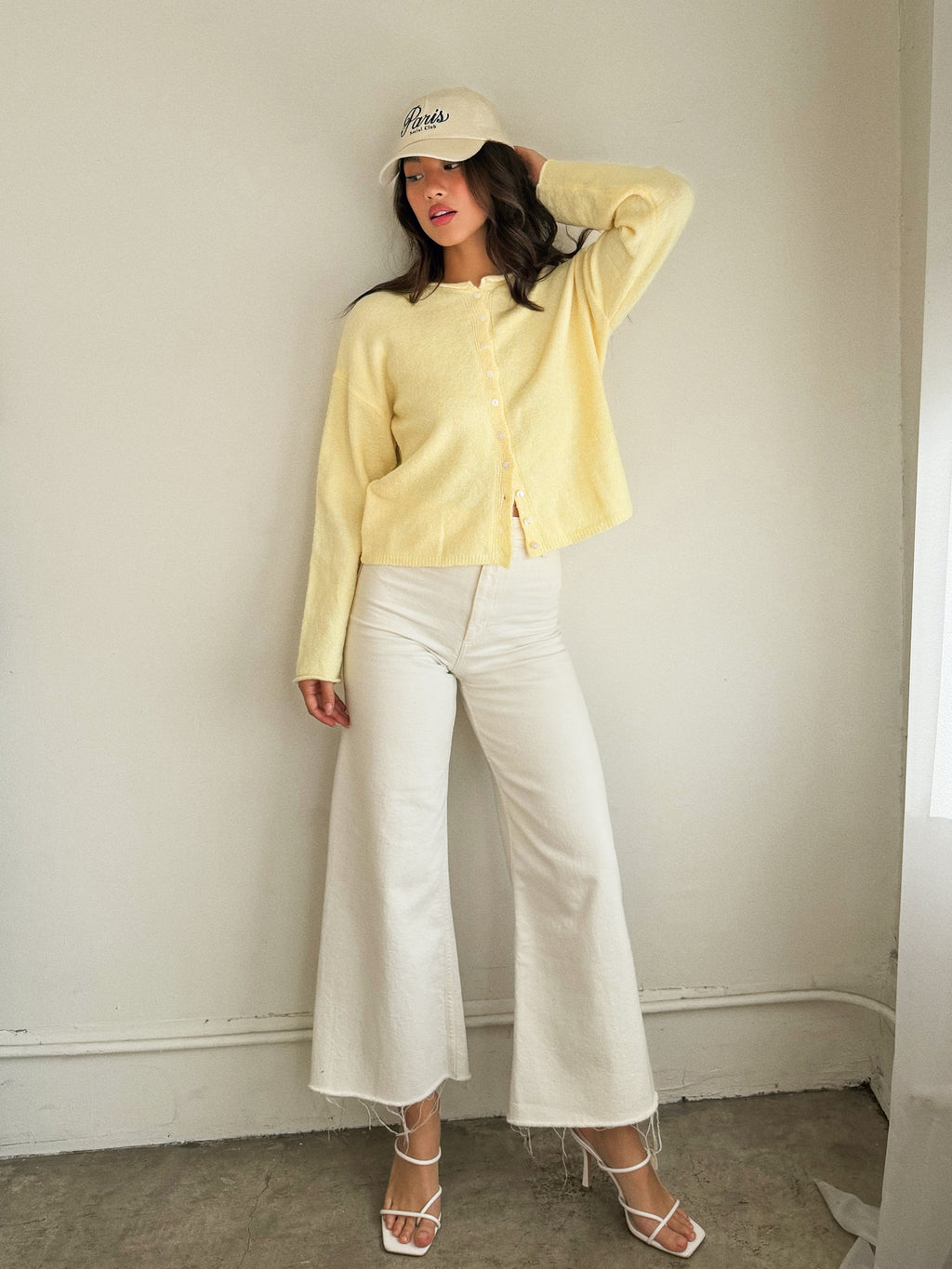 Lemon Drop Knit Sweater