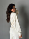 Lena Sweatshirt in Cream - Stitch And Feather