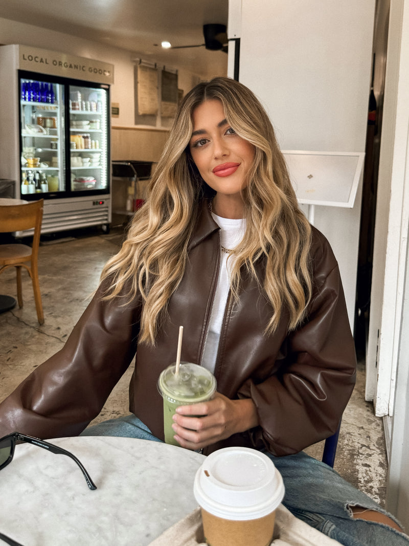 Lennon Vegan Leather Jacket