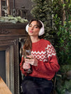 Apres Ski Nordic Knit Sweater - Stitch And Feather